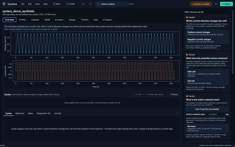 The same screen in the dark theme